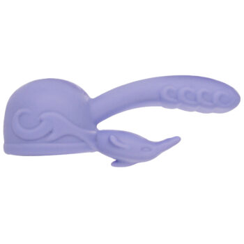 Dual Pleasure Silicone Dolphin Wand Attachment - Image 2