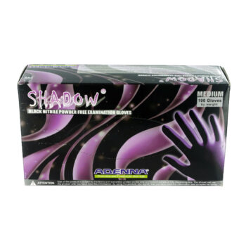 Black Nitrile Examination Gloves - Medium - 100 count - Image 2