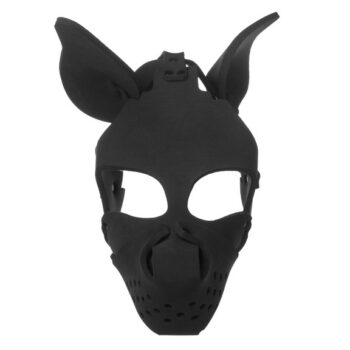 Neoprene Dog Hood with Removable Muzzle - Image 2