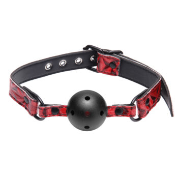 Crimson Tied Breathable Ball Gag - Image 3