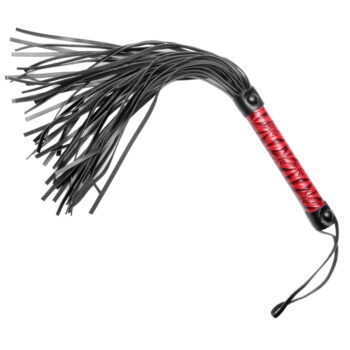 Crimson Tied Embossed Flogger - Image 2