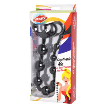 Captivate Me 10 Bead Silicone Anal Beads - Image 3