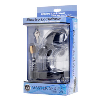 Electro Lockdown Estim Male Chastity Cage - Image 5