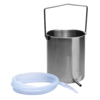 CleanStream Premium Enema Bucket Kit with Silicone Hose - Image 3