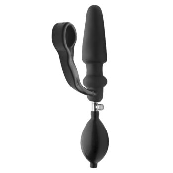 Exxpander Inflatable Plug with Cock Ring and Removable Pump - Image 2