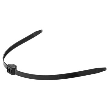 Black Zip Tie Police Cuffs - Image 3