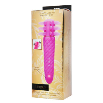 Lingus Clitoral Stimulator with Insertable Vibe Handle - Image 4