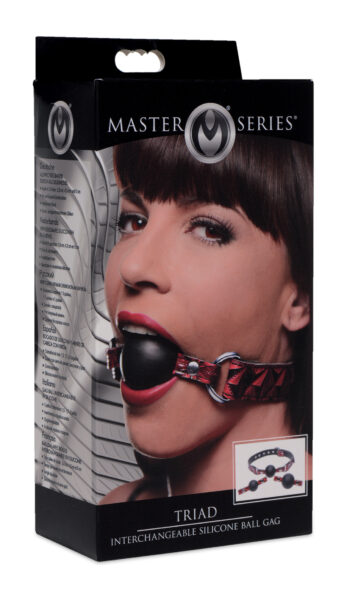 Interchangeable Silicone Ball Gag - Image 4