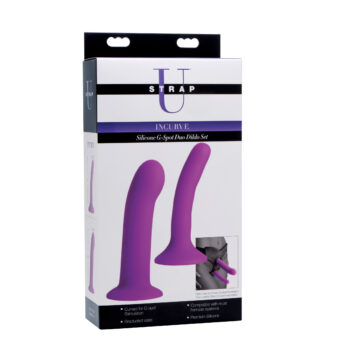 Incurve Silicone G-spot Duo Dildo Set - Image 4