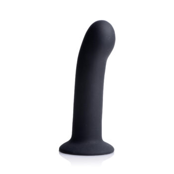 Black Silicone Strap-on Dildo - Large - Image 3