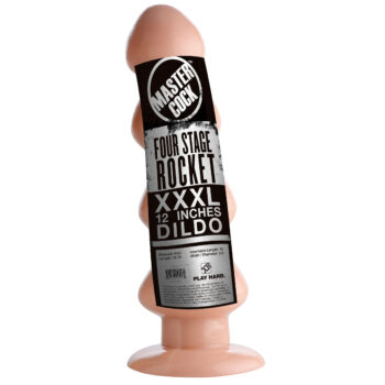 Four Stage Rocket Dildo Flesh - Image 4