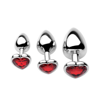 Chrome Hearts 3 Piece Anal Plugs with Gem Accents - Image 2