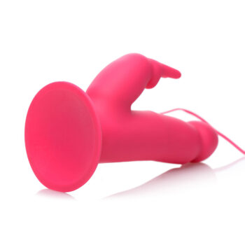 Head Spin Pink Dancing Silicone Rabbit Vibe - Image 4