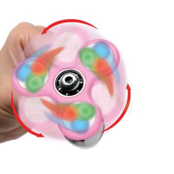 Light Up Fidget Spinner Anal Plug - Image 2