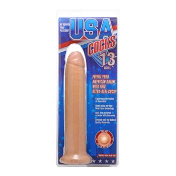 13 Inch Ultra Real Dual Layer Suction Cup Dildo without Balls - Image 8