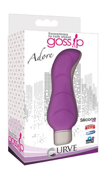 Adore Silicone Mini G-Spot Vibe- Purple - Image 3