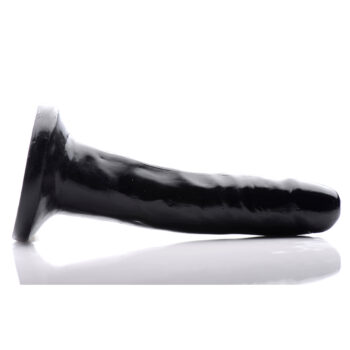 6 Inch Slim Dildo- Black - Image 4