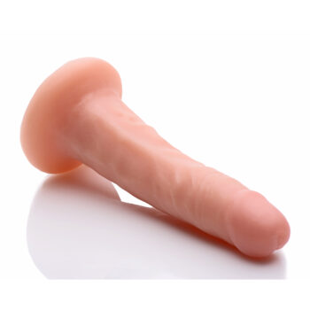 6 Inch Slim Dildo- Flesh - Image 5