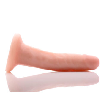 6 Inch Slim Dildo- Flesh - Image 4