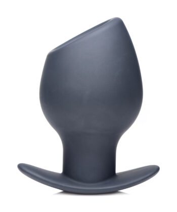 Ass Goblet Silicone Hollow Anal Plug - Small - Image 3