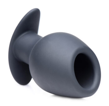 Ass Goblet Silicone Hollow Anal Plug - Small - Image 2