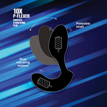 10X P-Flexer Prostate Stimulating Plug - Image 2