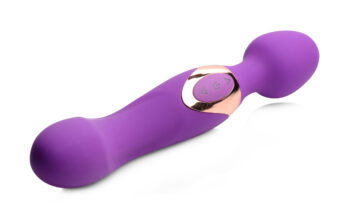 10X Dual Duchess 2-in-1 Silicone Massager - Purple - Image 3