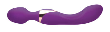 10X Dual Duchess 2-in-1 Silicone Massager - Purple - Image 2