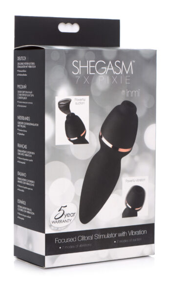 Shegasm 7X Pixie Focused Clitoral Stimulator with Vibration - Image 7