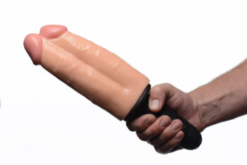 Double Decker 13X Vibrating Dual Dildo Thruster - Image 2