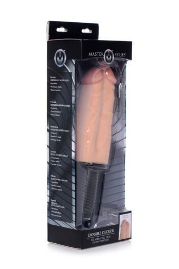 Double Decker 13X Vibrating Dual Dildo Thruster - Image 6