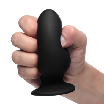 Squeezable Silicone Anal Plug - Medium - Image 4