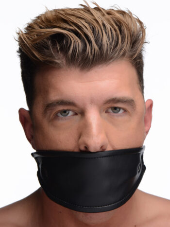 Leather Covered Ball Gag - Image 2