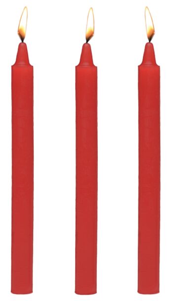 Fetish Drip Candles 3 Pack - Red - Image 2