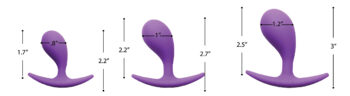 Booty Poppers Silicone Anal Trainer Set - Image 3