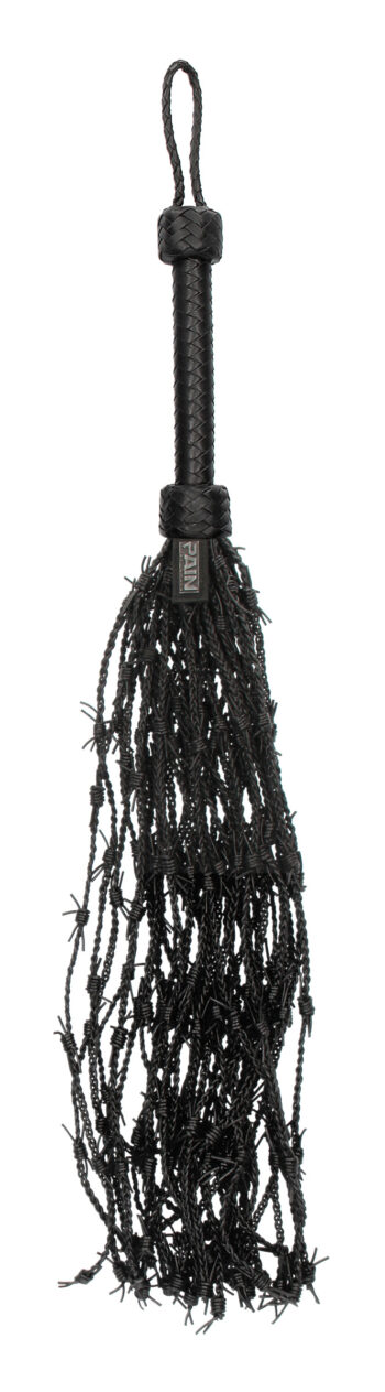 Leather Barbed Wire Flogger - Image 2