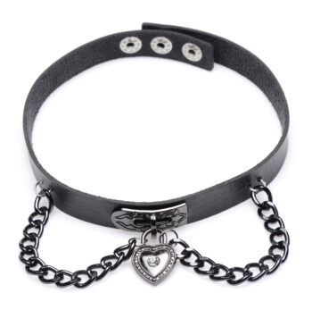 Gothic Heart Chain Choker - Image 3