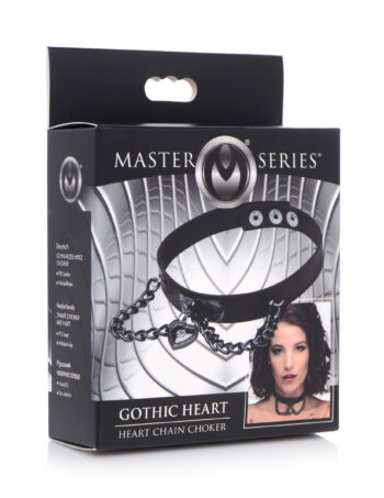 Gothic Heart Chain Choker - Image 6