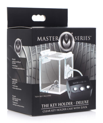 The Key Holder Deluxe Clear Case with Lock - Image 4