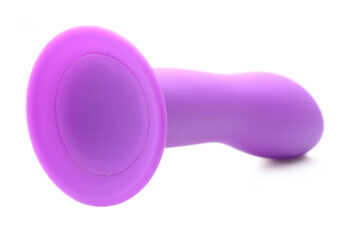 Squeezable Slender Dildo - Purple - Image 6