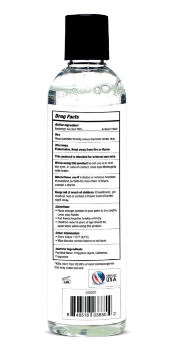 Anti-Bacterial Maximum Strength Hand Sanitizer - 8oz - Image 2