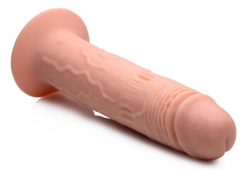 7X Remote Control Vibrating and Thumping Dildo - Light - Image 6