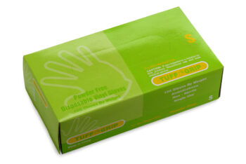 Vinyl Powder Free Gloves - Small - Image 2