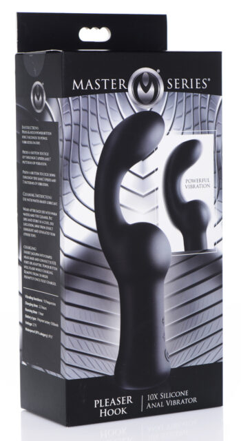 Pleaser Hook 10X Silicone Anal Vibrator - Image 8