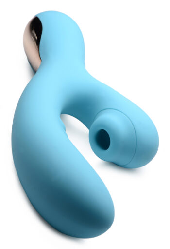 8X Silicone Suction Rabbit - Teal - Image 4