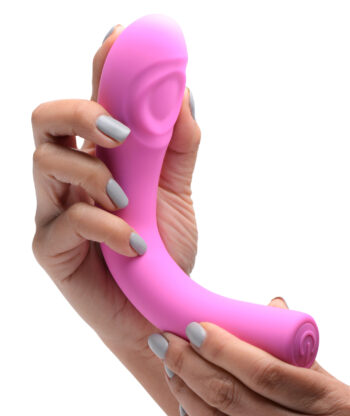 5 Star 9X Pulsing G-spot Silicone Vibrator - Pink - Image 2