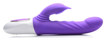 10X Flipper Flicker Rabbit Vibrator with Moving Clitoral Stimulator - Image 3