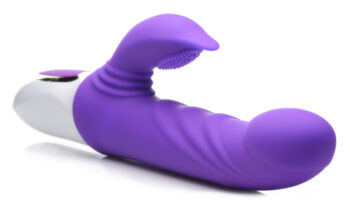 10X Flipper Flicker Rabbit Vibrator with Moving Clitoral Stimulator - Image 4