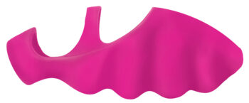 Thrill-Her Silicone Finger Vibrator - Pink - Image 3