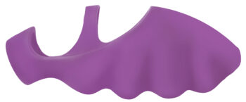 Thrill-Her Silicone Finger Vibrator - Purple - Image 3